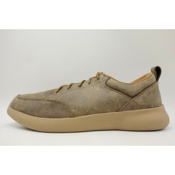 Twisted X Brown Leather Lace Up Casual Shoes Men\'s 13 M